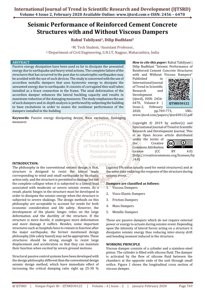 international journal of trend in scientific