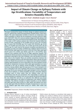 international journal of trend in scientific