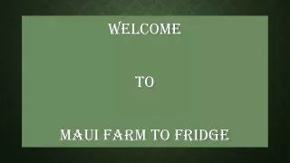 welcome