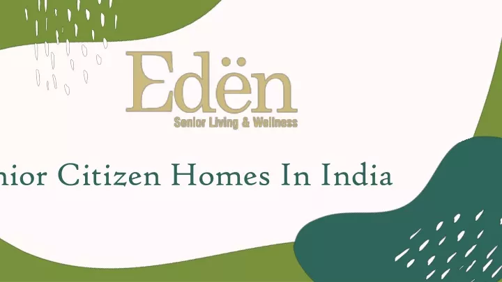 senior citizen homes in india