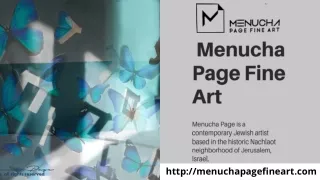 Jewish Artists in Israel - Menucha Page Fine Art