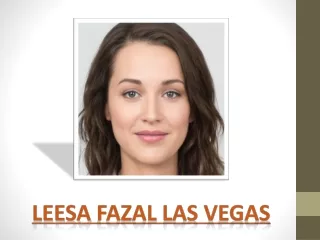 leesa fazal las v egas