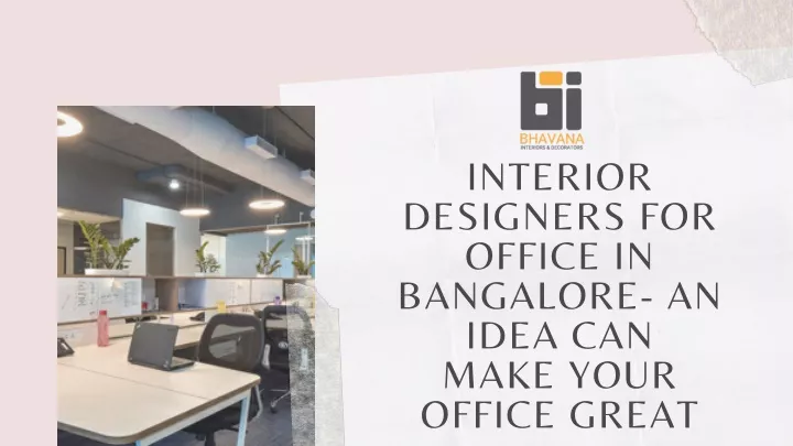 interior designers for office in bangalore