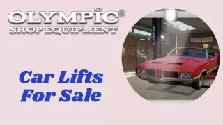 Get High Quality Car Lifts For Sale at your door steps