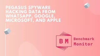 pegasus spyware hacking data from whatsapp google