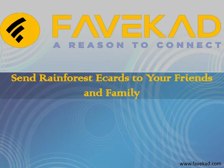 send rainforest ecards to your friends and family
