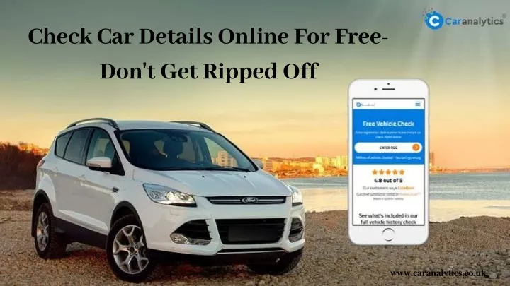 check car details online for free