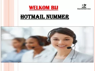 Hotmail Nummer Nederland