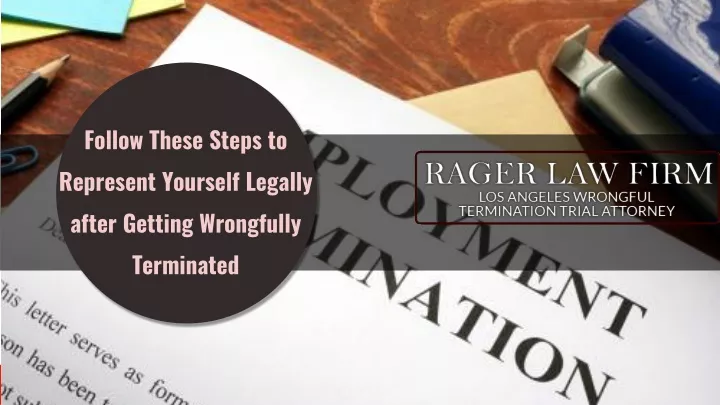 follow these steps to represent yourself legally