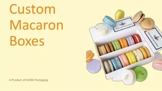 custom macaron boxes