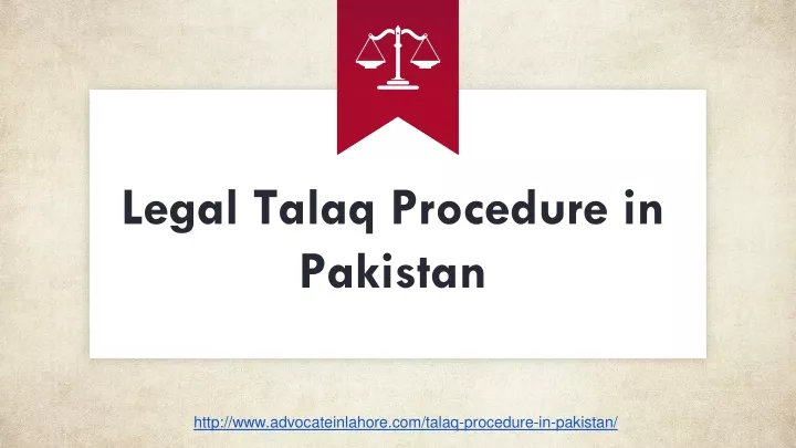 legal talaq procedure in pakistan