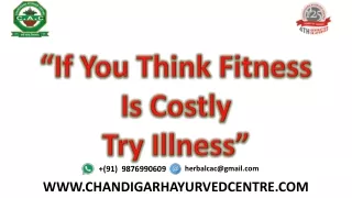 if you think fitness i s costly try illness