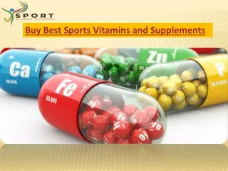 Buy Sports Vitamins and Supplements Online