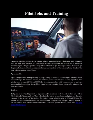 Air Asia Cadet Pilot Program