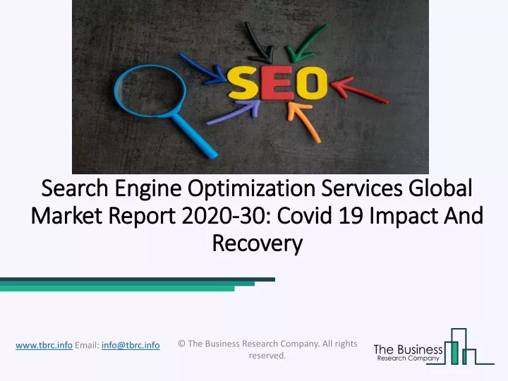 search engine optimization services global market report 2020 30 covid 19 impact and recovery