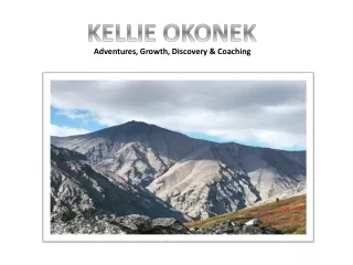 Kellie Okonek - Adventuring, Growth, Discovery, Coaching