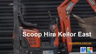 Mini Excavator Hire Keilor East