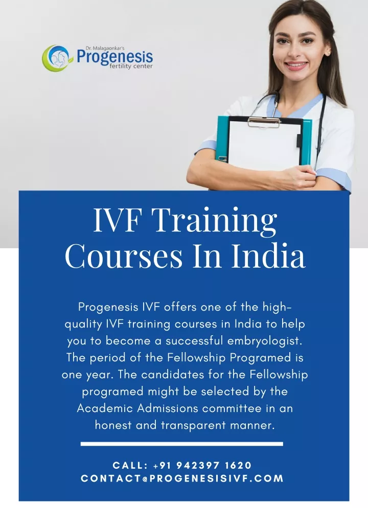 ivf training courses in india