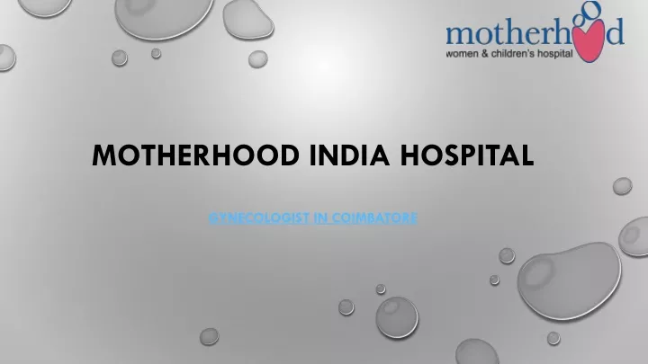 motherhood india hospital