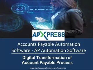 Accounts Payable Automation Software - APXPRESS