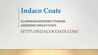 5 reasons for anodizing - PPT