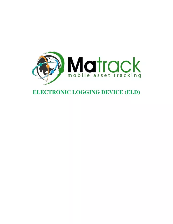 electronic logging device eld