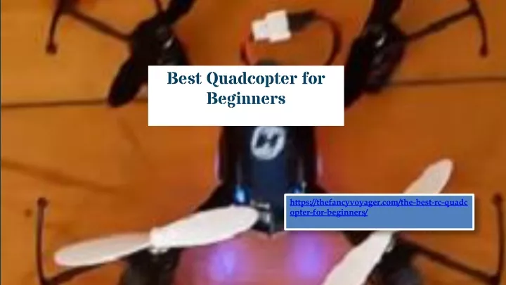 best quadcopter for beginners