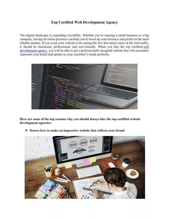 top certified web development agency the digital