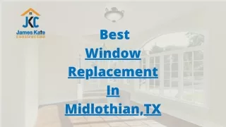 Midlothian Replacement Windows