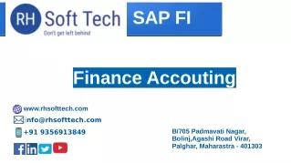 SAP Finance Accounting online training