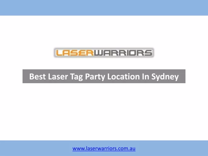 best laser tag party location in sydney