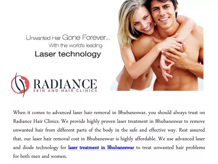 when it comes to advanced laser hair removal