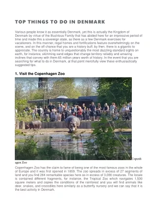 top things to do in denmark