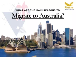 what are the main reasons to