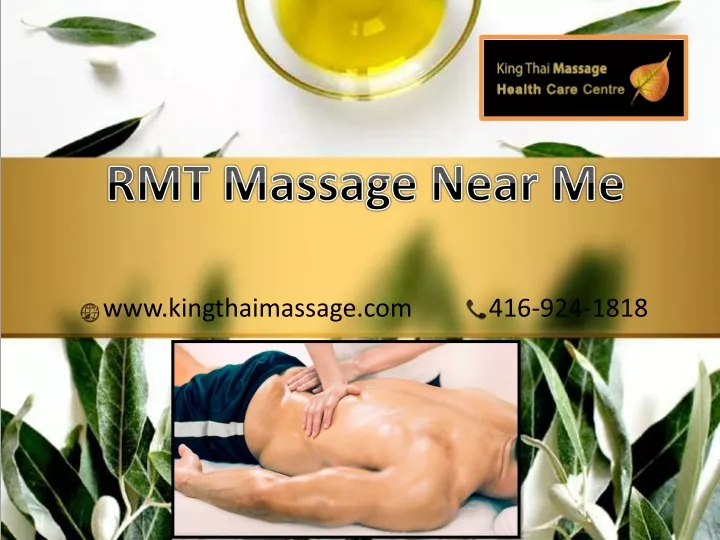 rmt massage near me