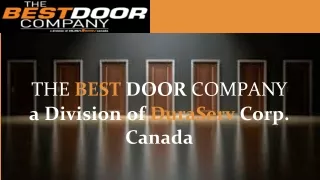 Get the best Garage Door Service and Repair in Killaloe Rd.