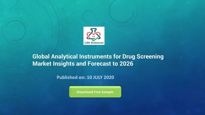 global analytical instruments for drug screening
