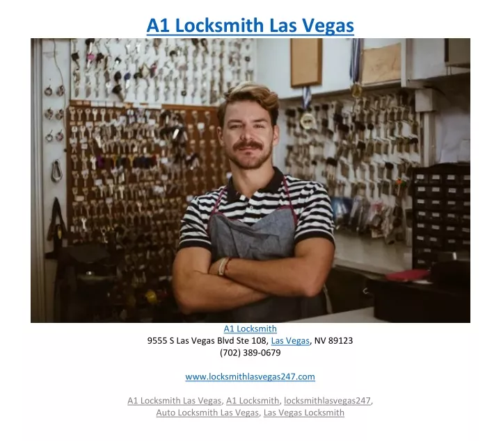 a1 locksmith las vegas