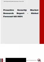 Proactive Security Market Research Report - Global Forecast till 2024 - slide 1