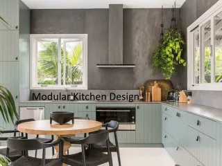modular kitchen design