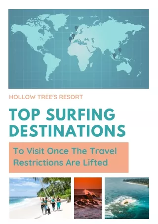 Top Surfing Destinations to Explore Once the Travel Restrictions are Over