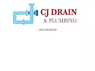 CJ Drain & Plumbing