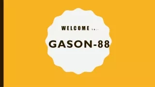 welcome to
