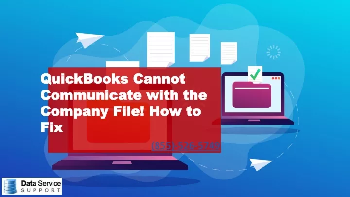 quickbooks cannot communicate with the company