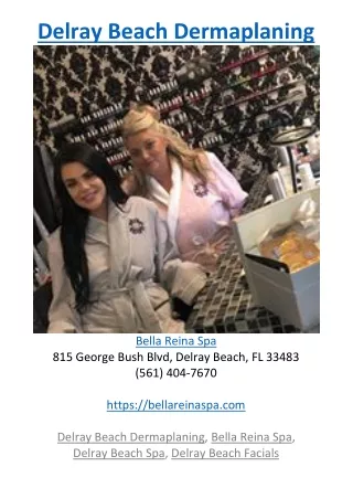 delray beach dermaplaning