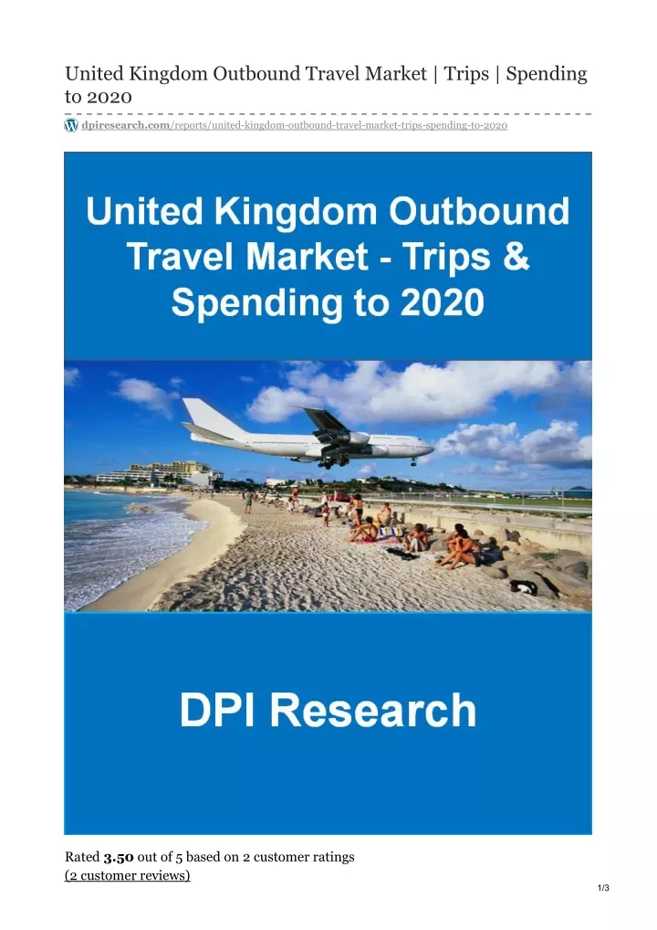 united kingdom outbound travel market trips