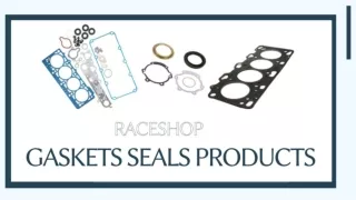 Gaskets Seals Products at RaceShop in Canada
