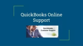 QuickBooks Online support