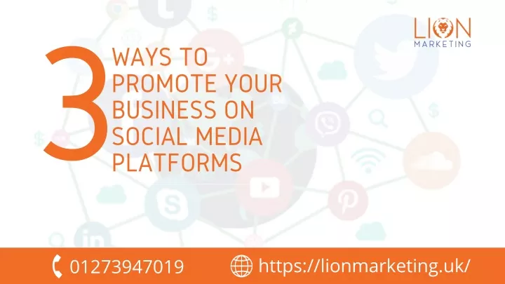 ways to promote your business on social media