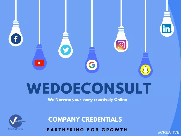 wedoeconsult we narrate your story creatively